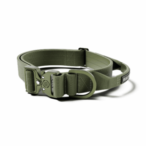4cm Lighter Combat® Collar | With Handle & Secure Clip - Khaki x Khaki
