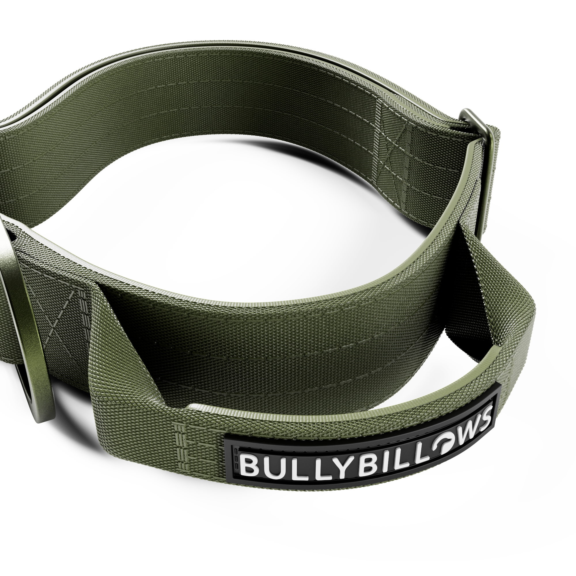4cm Lighter Combat® Collar | With Handle & Secure Clip - Khaki x Khaki - Image 3