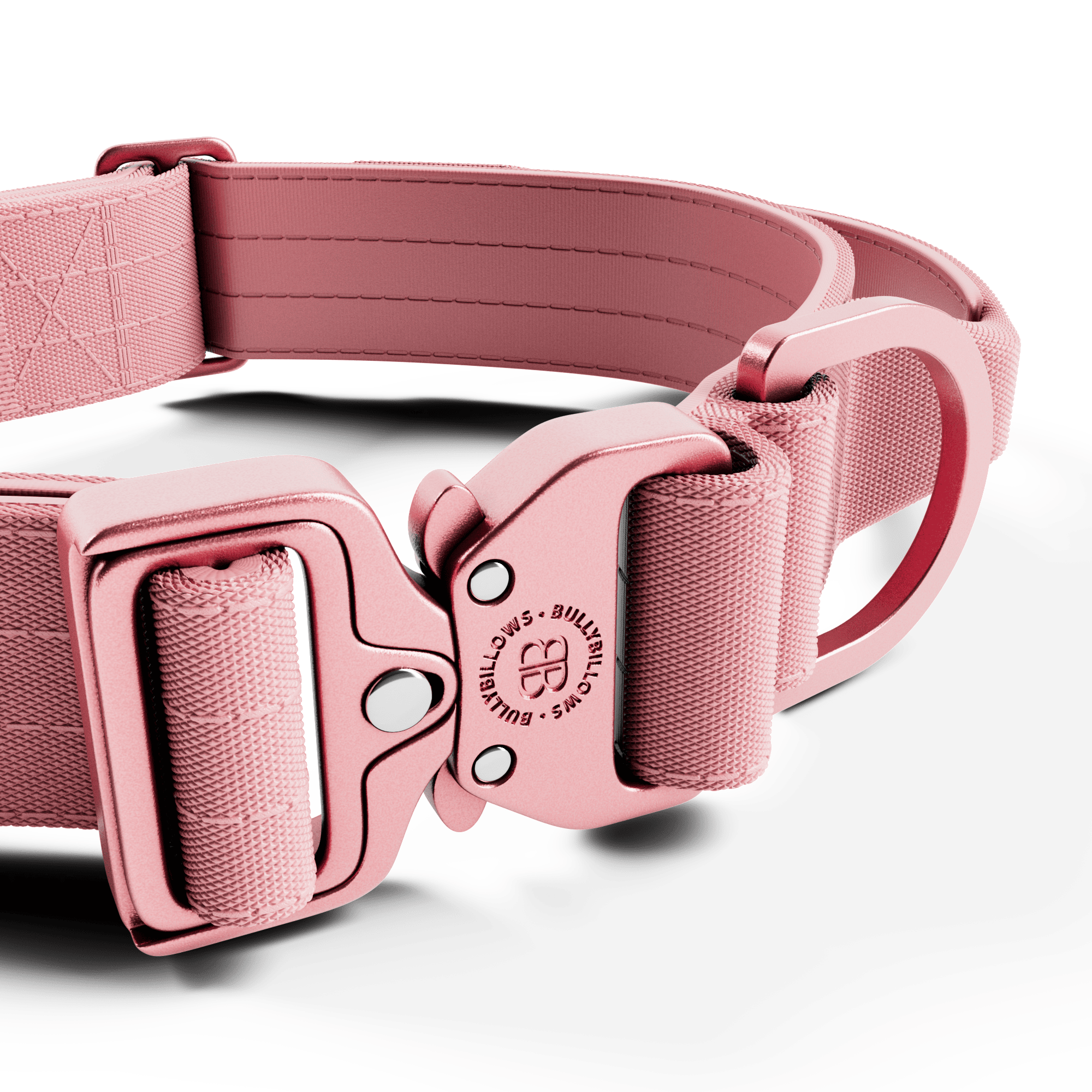 4cm Lighter Combat® Collar | With Handle & Secure Clip - Pink x Pink - Image 2