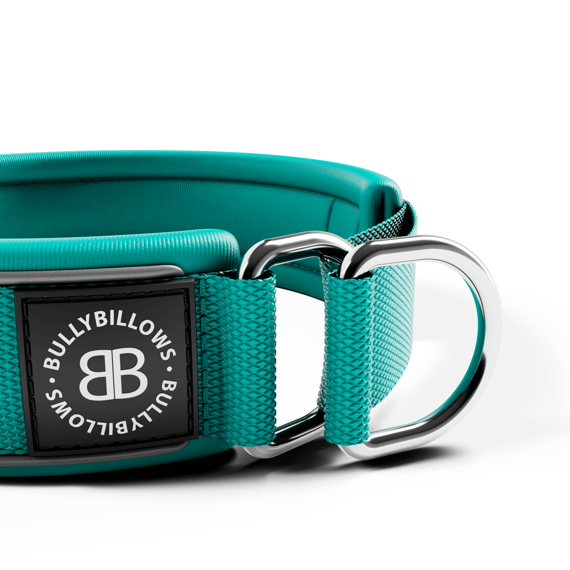 5cm Slip on Collar | Foam Padded - Turquoise - Image 3