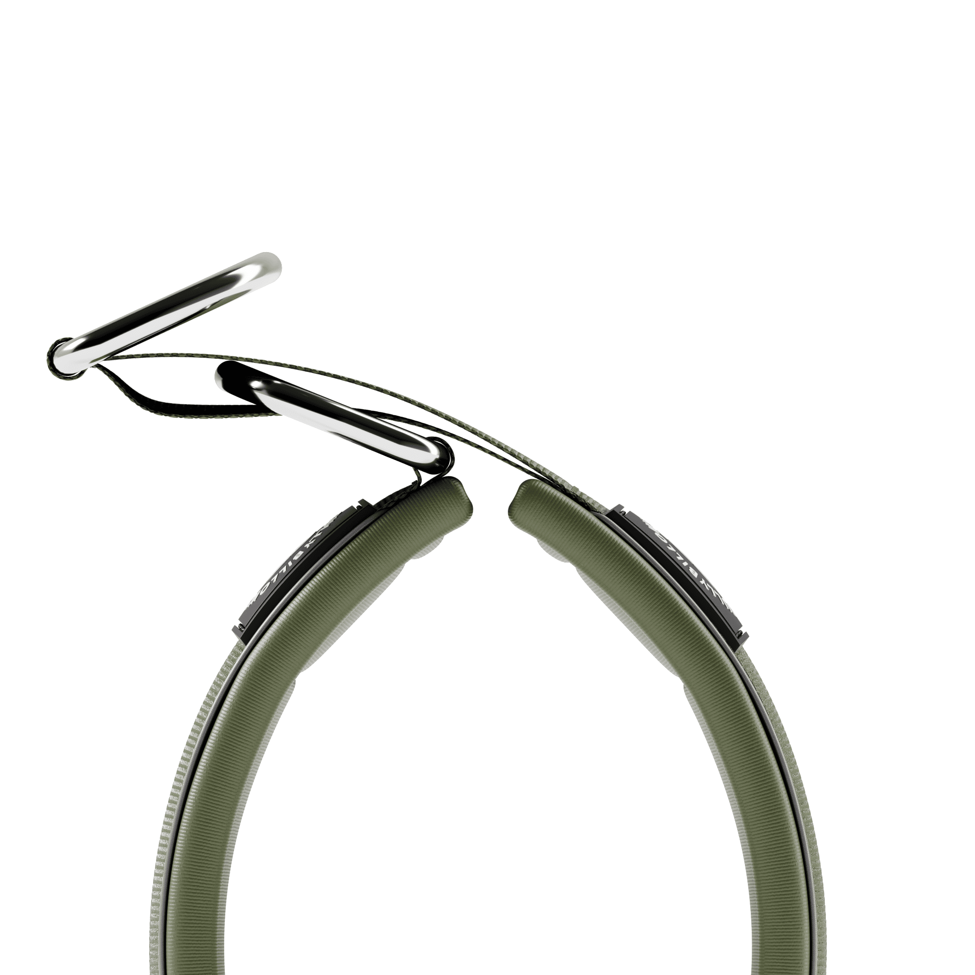 3cm Slip on Collar | Foam Padded - Khaki - Image 3