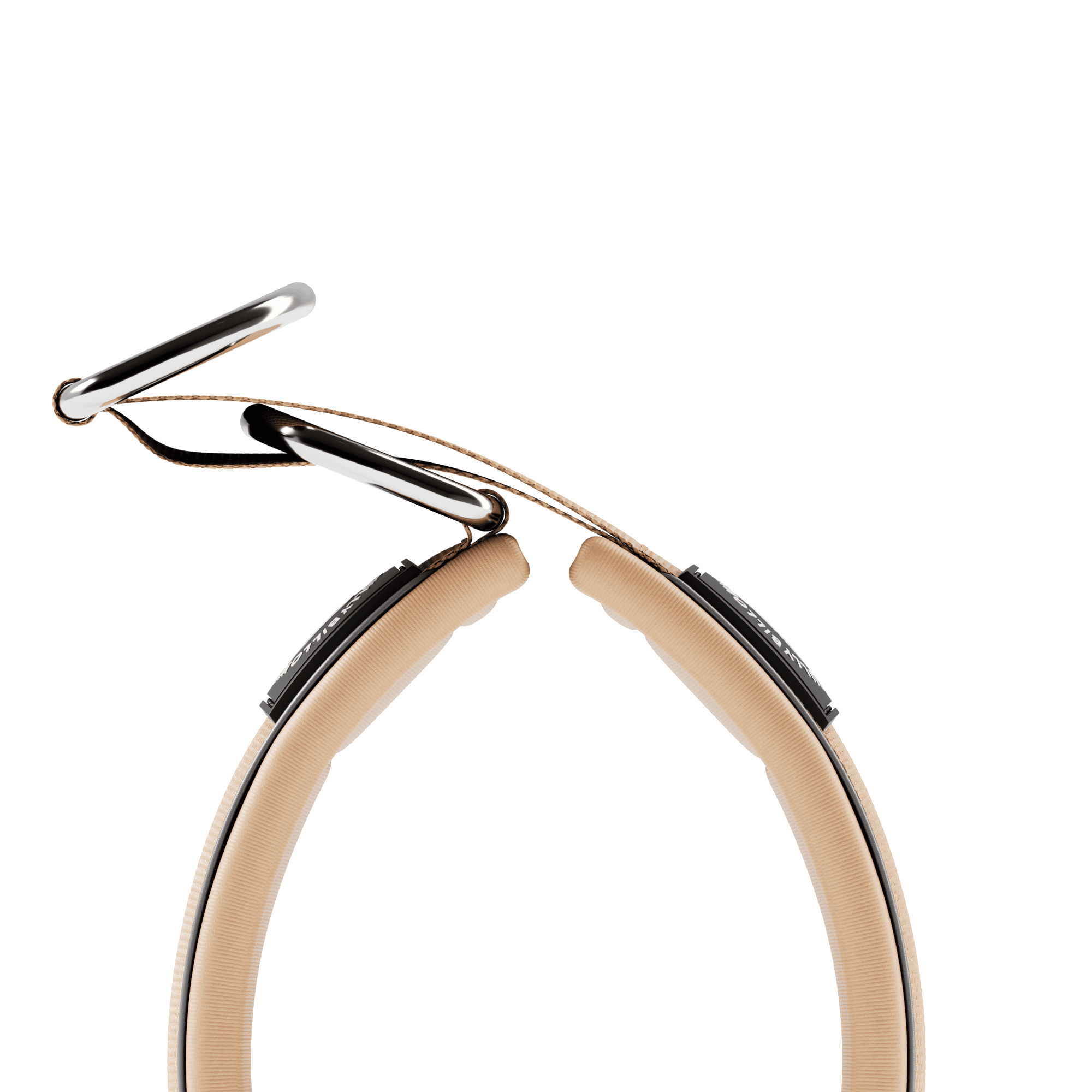 5cm Slip on Collar | Foam Padded - Tan - Image 2