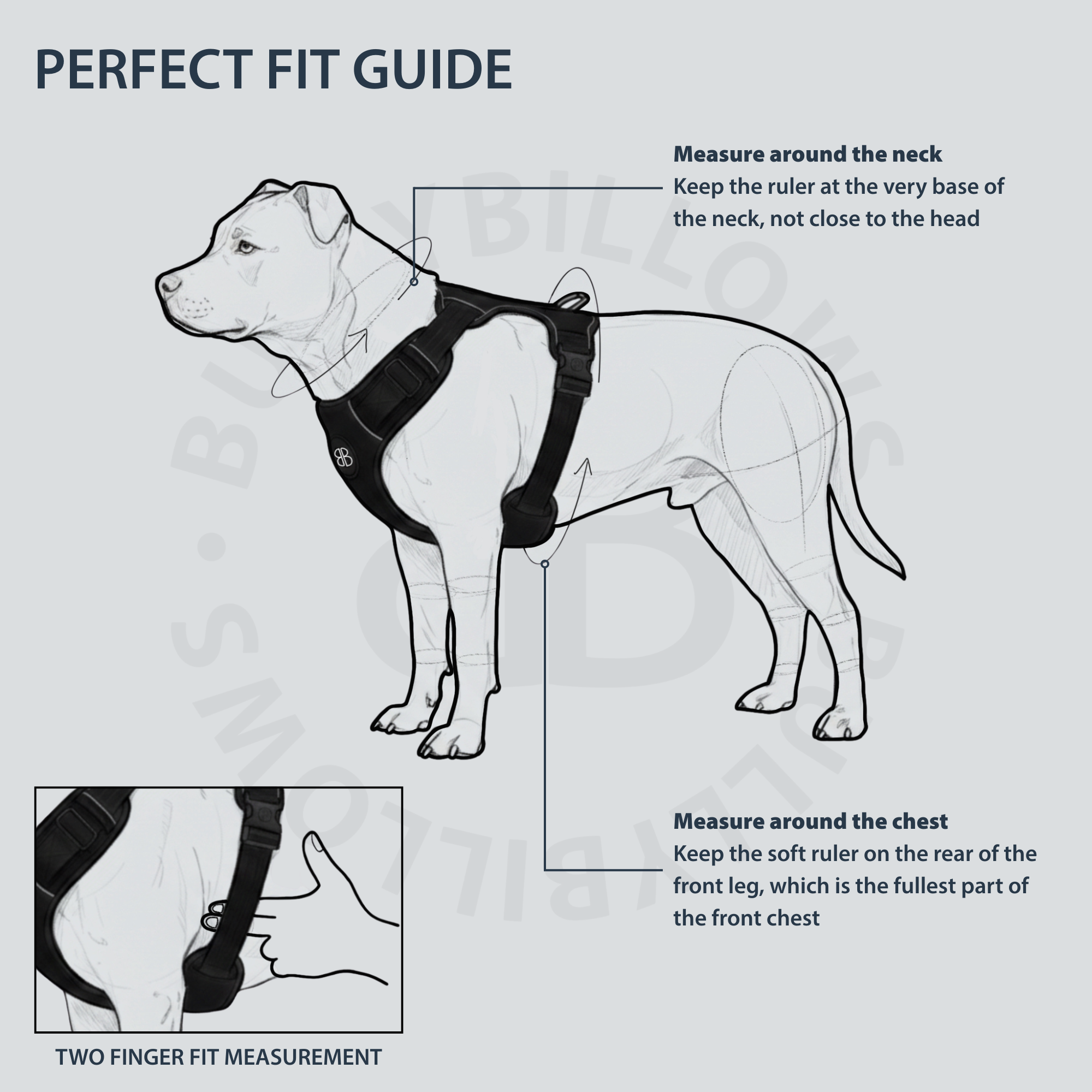 Comfort Premium Harness | Non Restrictive - Khaki - Image 5
