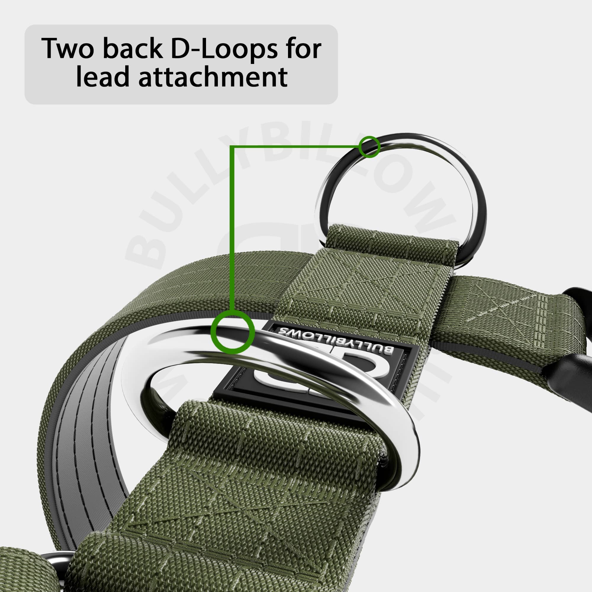Anti-Pull TRI-Harness® | Training Dog Harness for All Breeds - Khaki - Image 12
