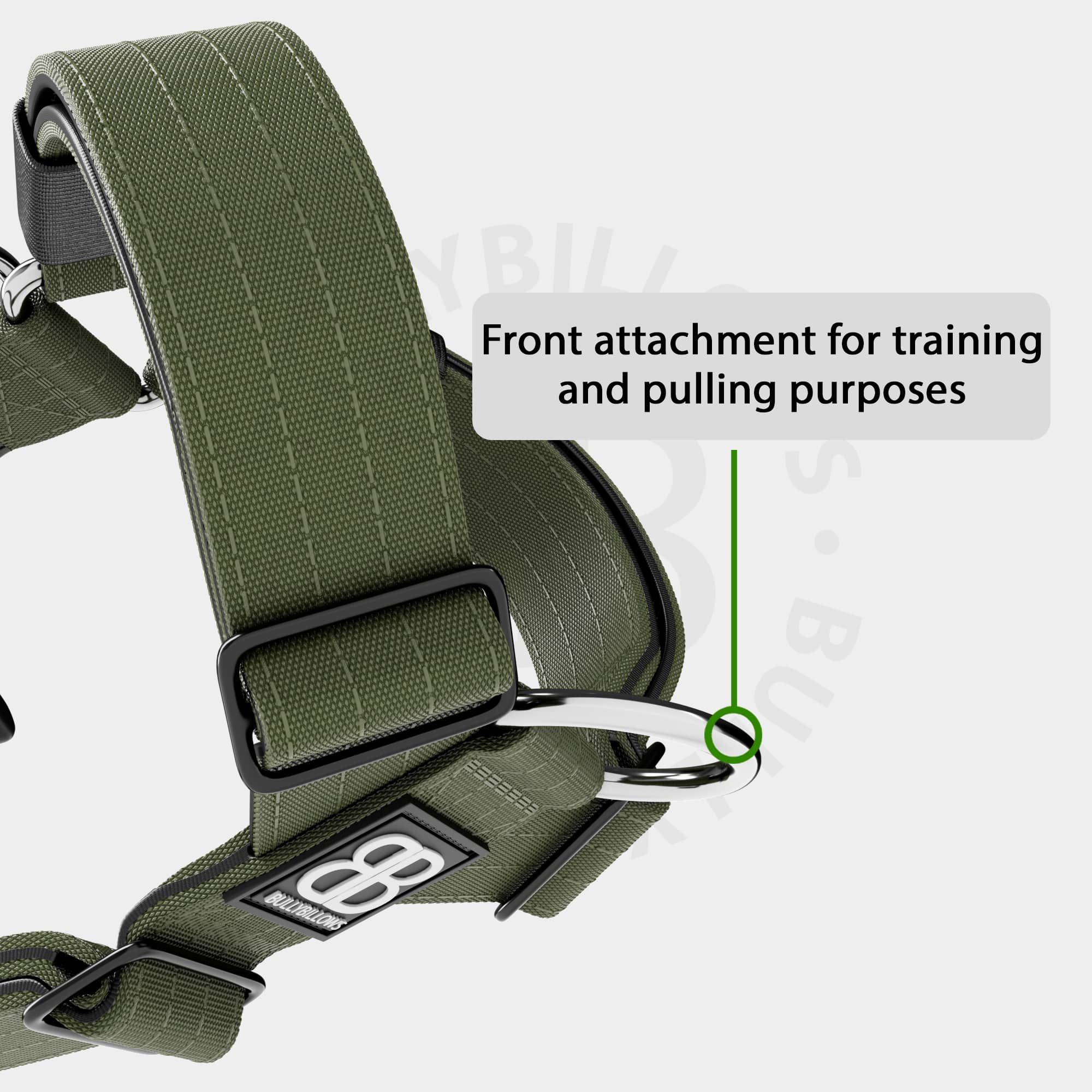 Anti-Pull TRI-Harness® | Training Dog Harness for All Breeds - Khaki - Image 6